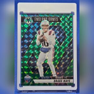 2025 Panini Mosaic England Games : GREEN MOSAIC / DRAKE MAYE